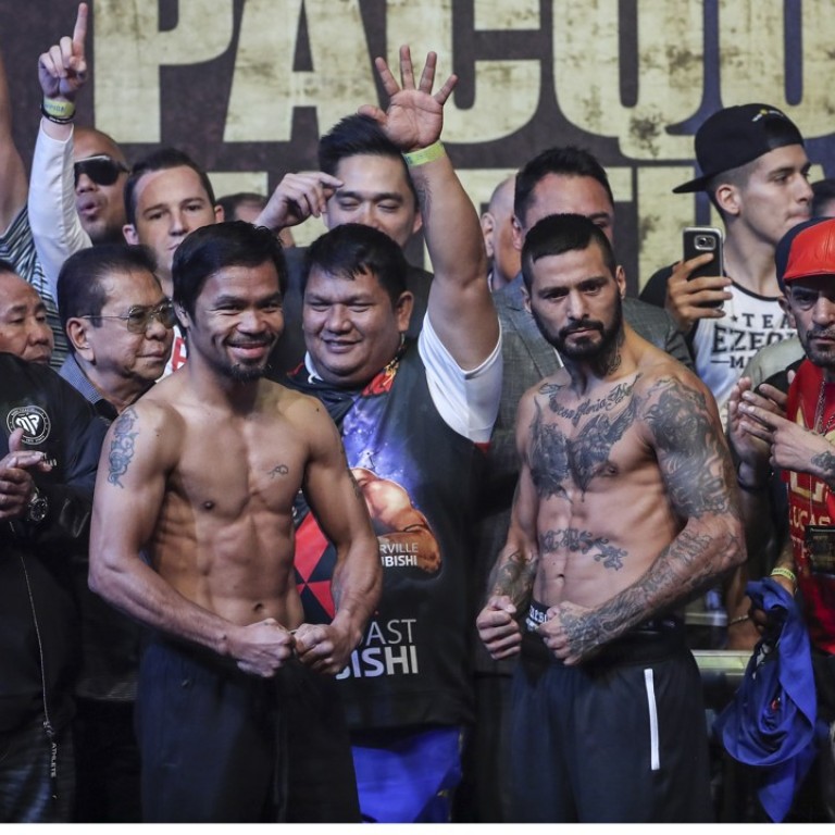 Manny Pacquiao And Lucas Matthysse Make The Weight For