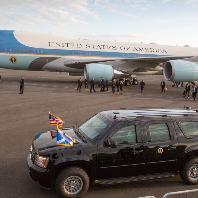 air force one painted blue