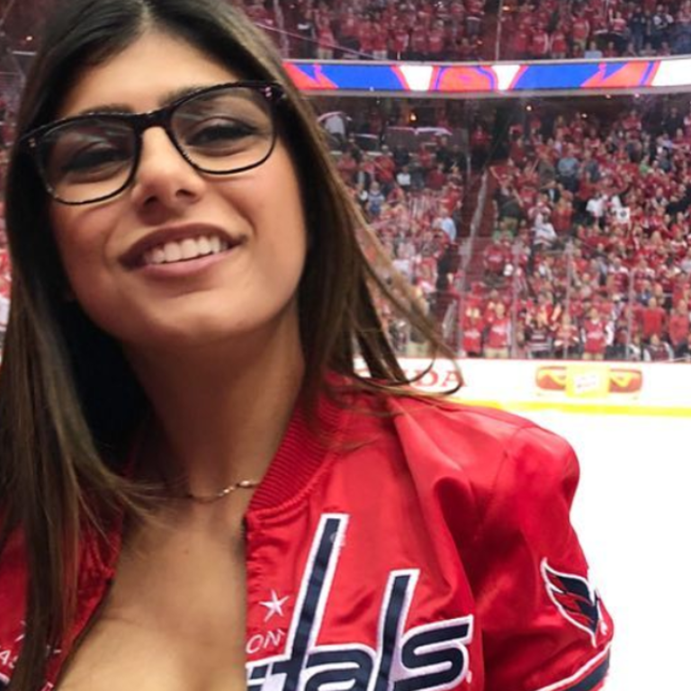 768px x 768px - Former porn star Mia Khalifa to undergo surgery after NHL hockey ...