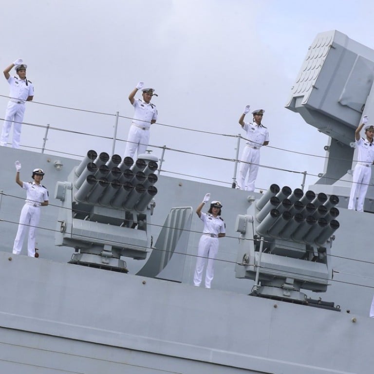 Sailors from the PLA navy will join the exercise but will not take part in live fire drills. Photo: SCMP / David Wong
