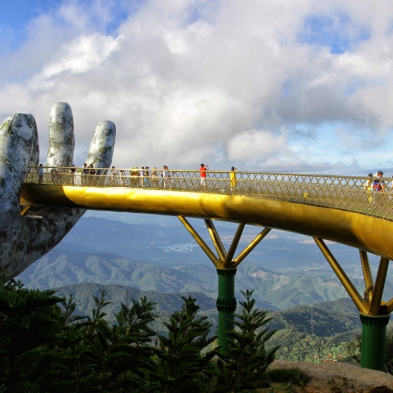 Vietnam S New Golden Bridge Is A Tourism And Viral Hit
