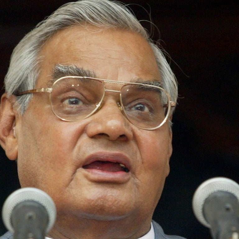 Threetime Indian prime minister Atal Bihari