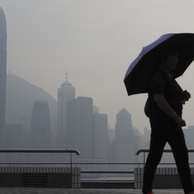 Poor air quality to persist in Hong Kong over the weekend as air mass