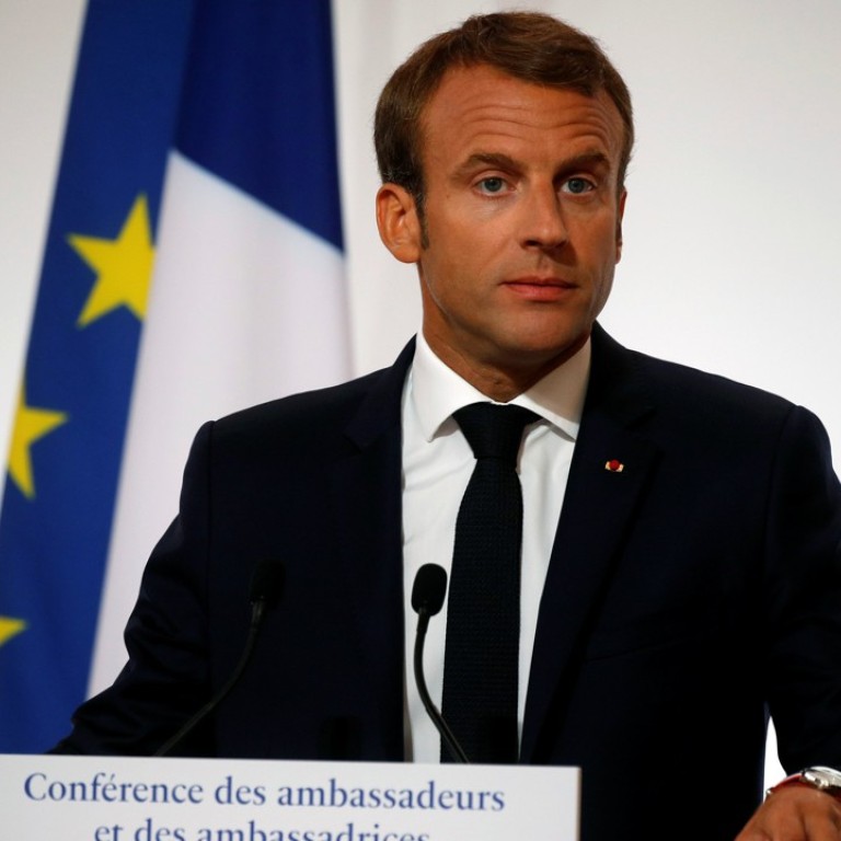 French President Emmanuel Macron Insists Eu Can No Longer Rely On Us To Guarantee Its Security South China Morning Post
