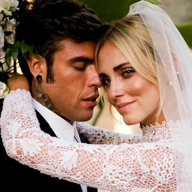 chiara ferragni wedding dress