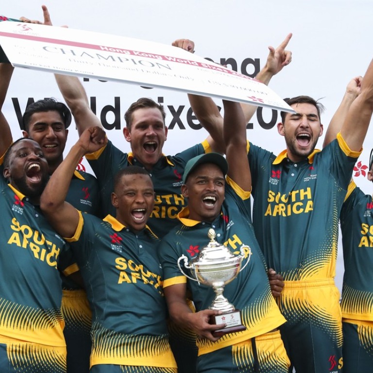Hong Kong Cricket Sixes And T20 Blitz Postponed Organisers Plan To Combine Both Events In A Festival Of Cricket In Autumn 2019 South China Morning Post