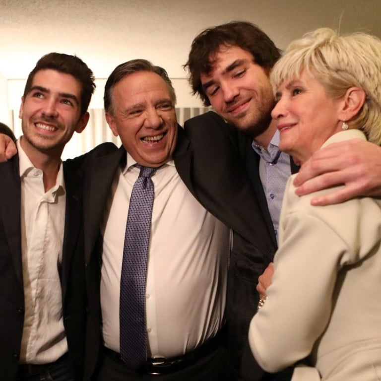 Businessman who vowed to cut immigration wins power in Canada's Quebec | South China Morning Post