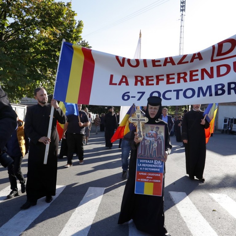 Romania Votes In Controversial Referendum To Narrow Marriage