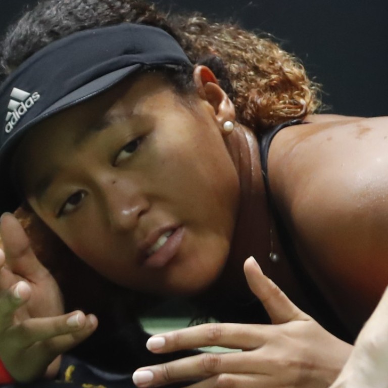 Wta Finals Singapore 2018 Naomi Osaka Retires With Leg Injury Against Kiki Bertens South China Morning Post