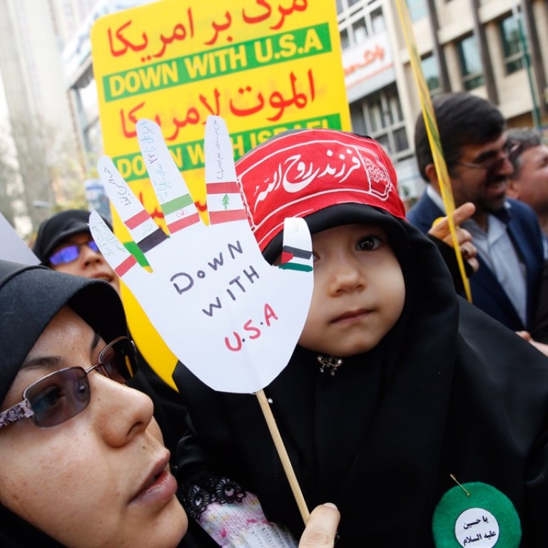Iranians Celebrate Anniversary Of Us Embassy Seizure As New Sanctions Loom South China Morning Post