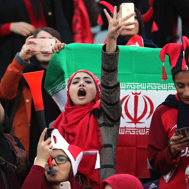 Iranian Women Winners At Asian Champions League Match And