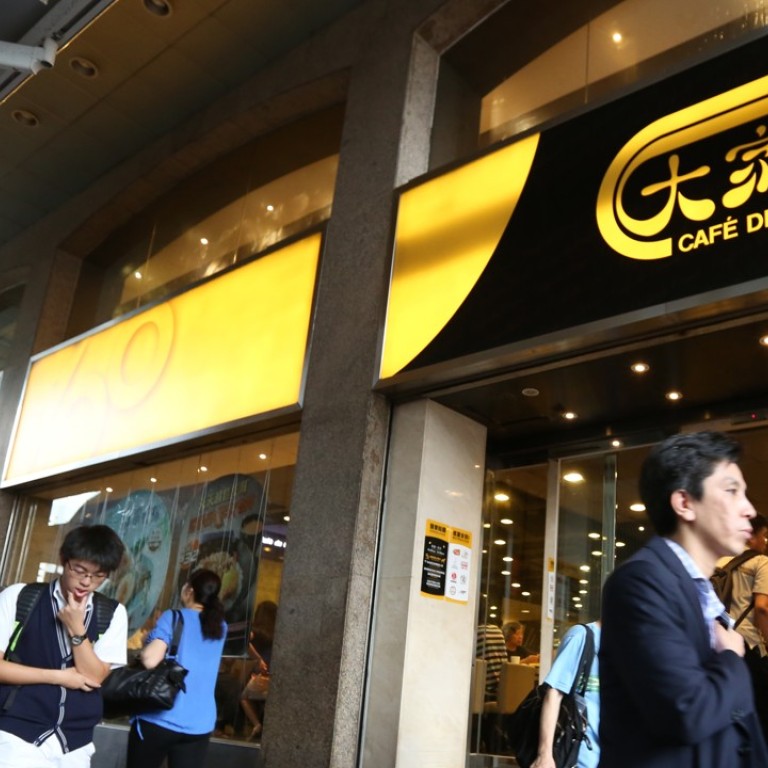 Hong Kong's largest fast food chain Cafe de Coral serves ...