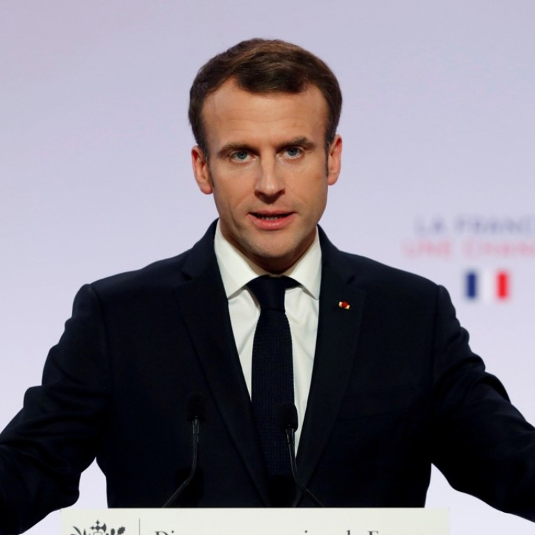 Yellow Vest Protests French President Emmanuel Macron Ditches Fuel Tax Rise Amid Fear Of Major Violence South China Morning Post