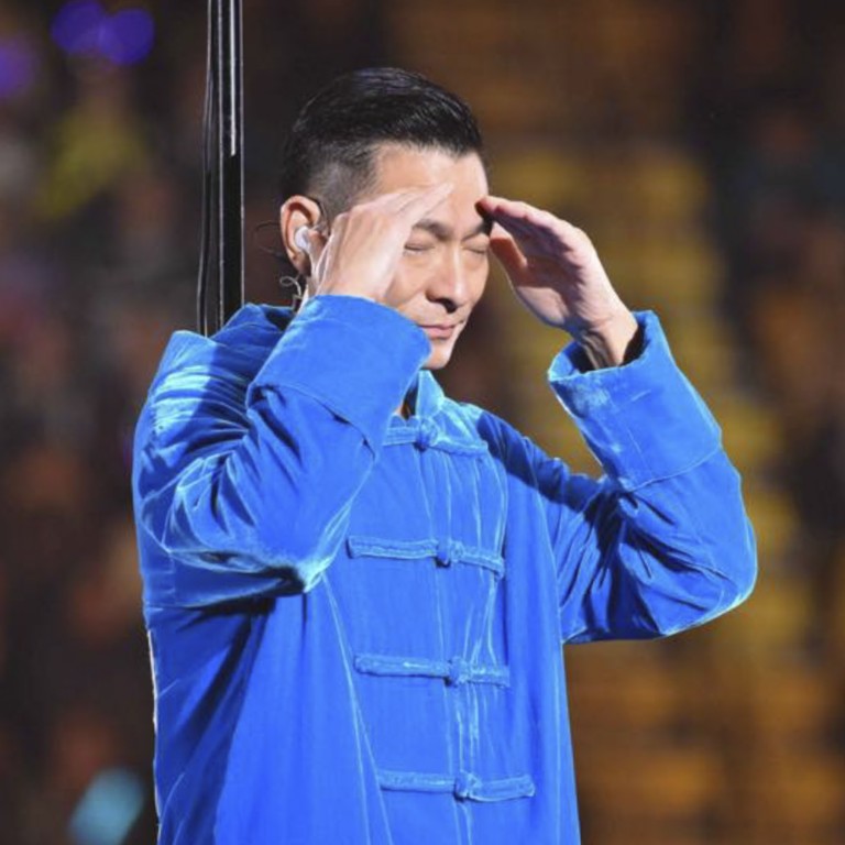 Hong Kong Superstar Andy Lau Hoping To Rearrange Cancelled Concerts But Fans Will Have To Wait For A Year South China Morning Post