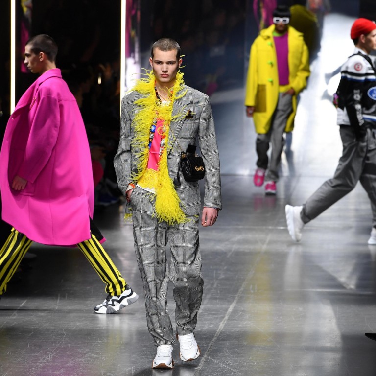 michael kors pants mens yellow