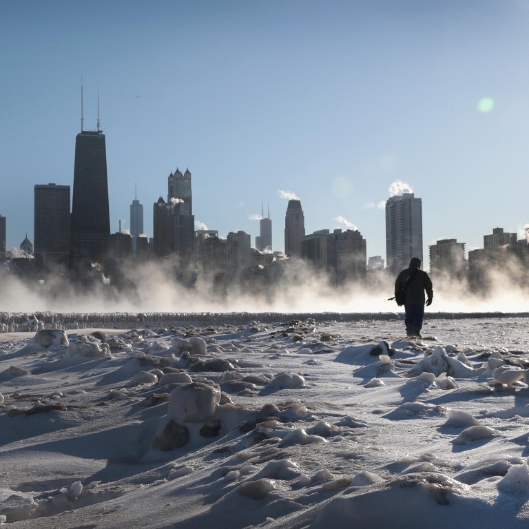 ‘Cold as ºF’ in Chicago as polar vortex puts US Midwest in a deep