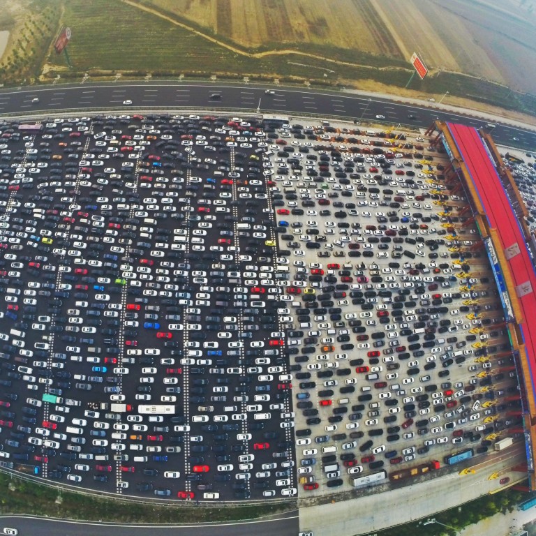 Mucky Migration China S Lunar New Year Motorists Leave Behind A Mountain Of Mess South China Morning Post