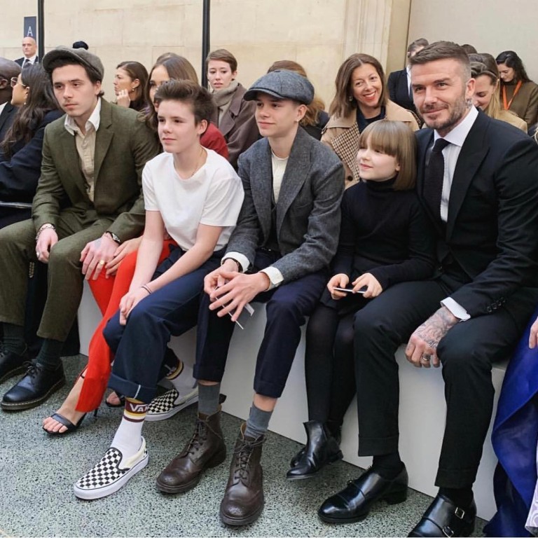 London Fashion Week Victoria Beckham S A List Family Provide
