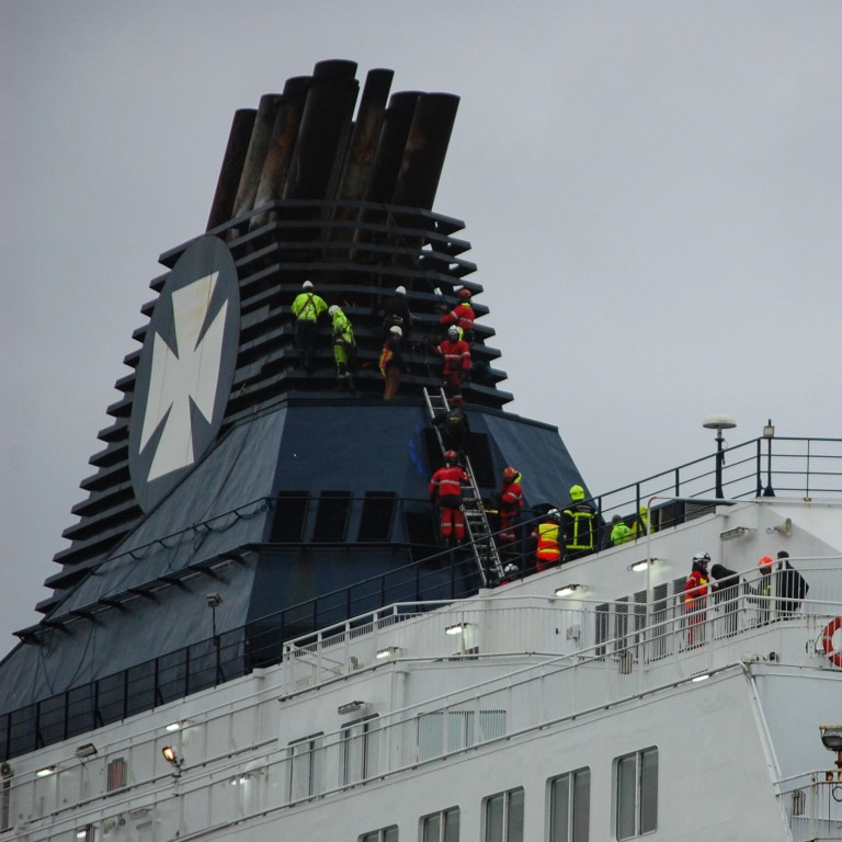 Migrants Scramble Onto Cross Channel Ferry To Britain Sparking