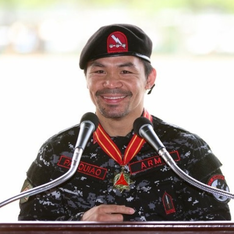 Colonel Pacquiao Honoured By The Armed Forces Of The Philippines