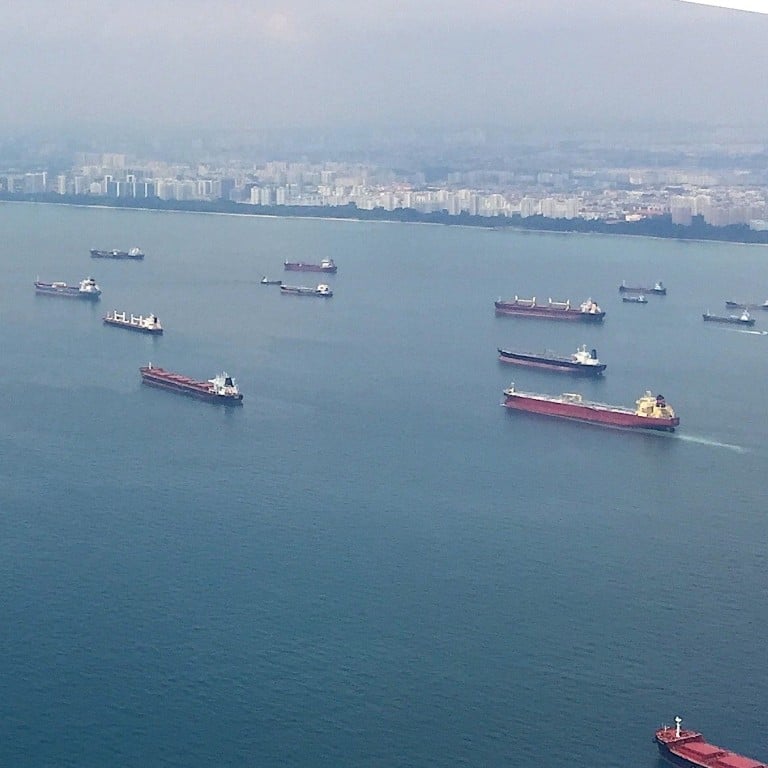 Image result for image busy singapore straits
