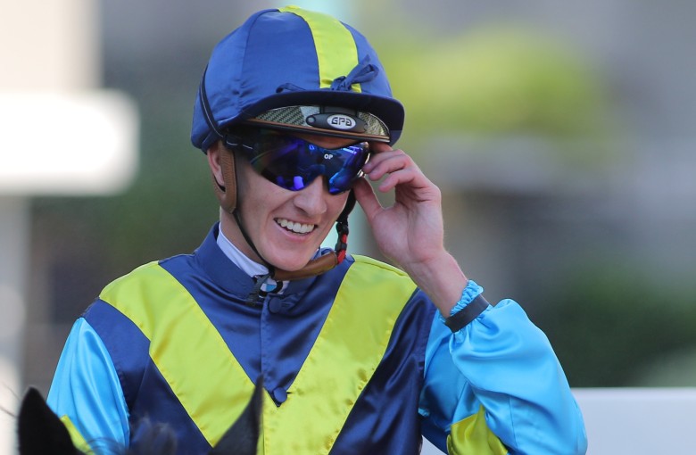 The talented young jockey hurts his ankle while two barrier attendants suffered broken bones when an unraced horse bolted on Friday morning