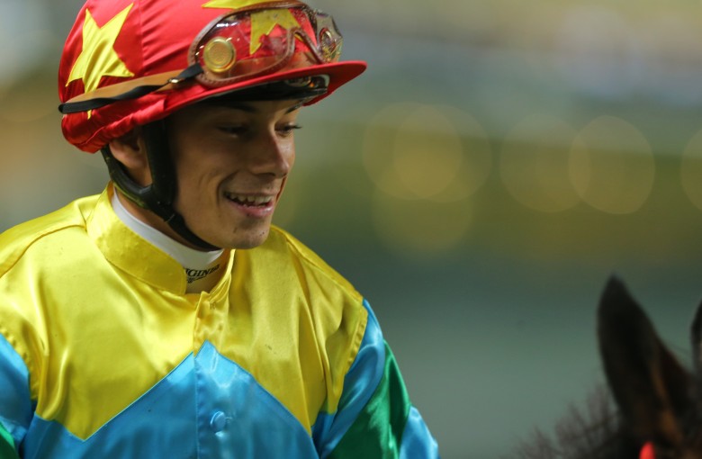 French jockey Alexis Badel. Photos: Kenneth Chan
