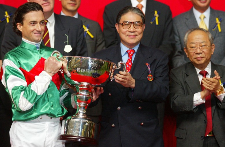 Douglas Whyte after winning the International Jockeys' Championship in 2007. Photos: Kenneth Chan