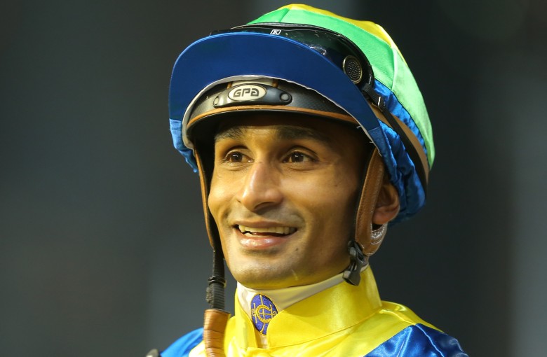 Karis Teetan is all smiles after a victory. Photos: Kenneth Chan