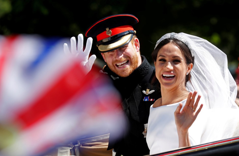 Photo for the royal wedding prince harry meghan markle horses