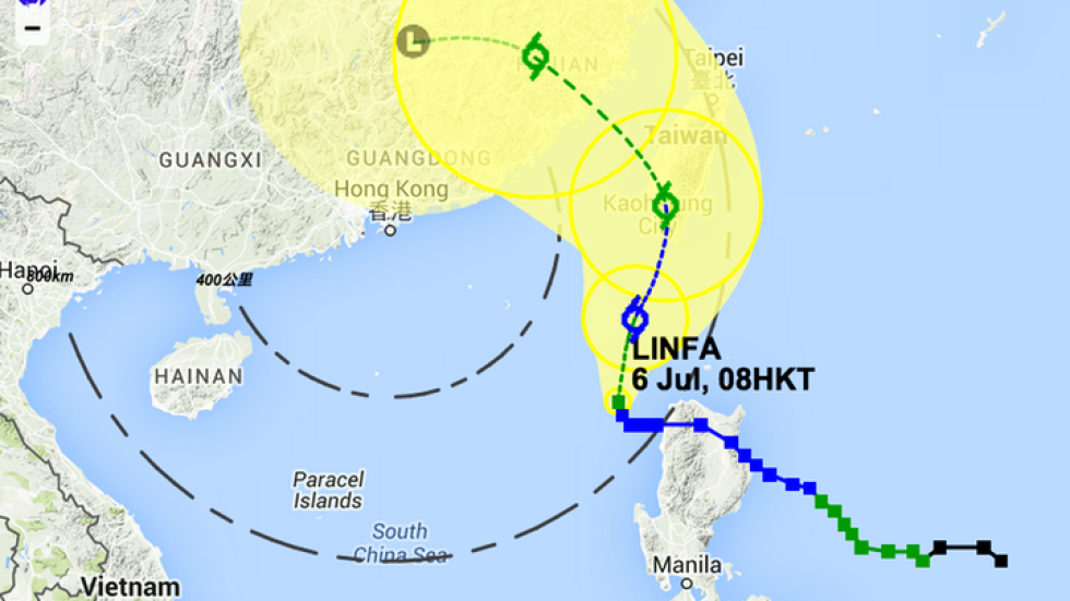 Bad weather but 'no storm warning' for Hong Kong as two typhoons bear