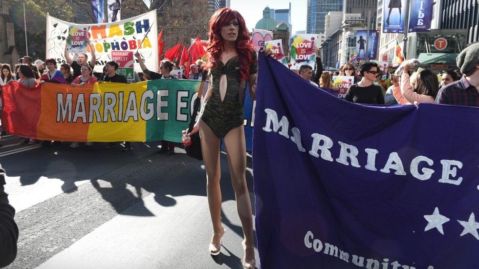 Gay rights parade australia 2007