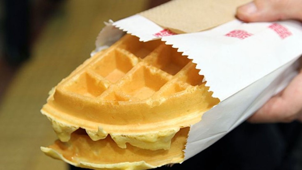Hong Kong’s best kept secrets streetside waffles, made to order