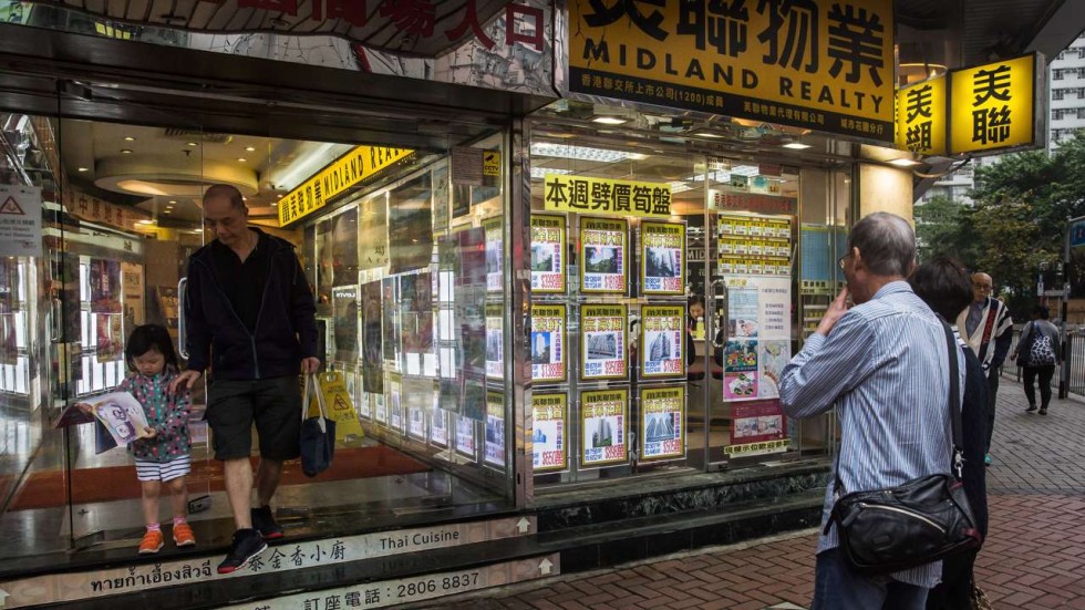 Hong Kong real estate agents face tough times as home sales drop 39 per