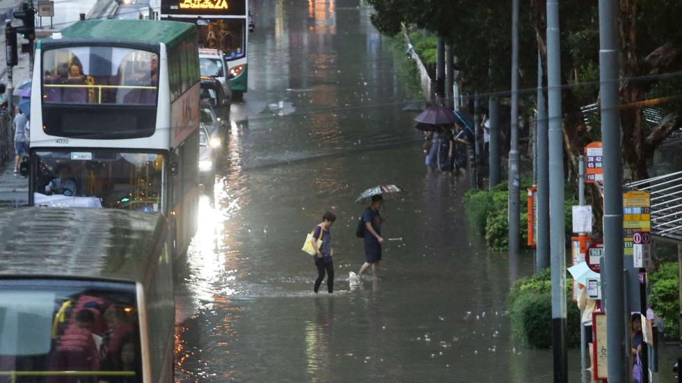 Hong Kong Braces For Super Typhoon Haima Hong Kong Braces For Super Typhoon Haima