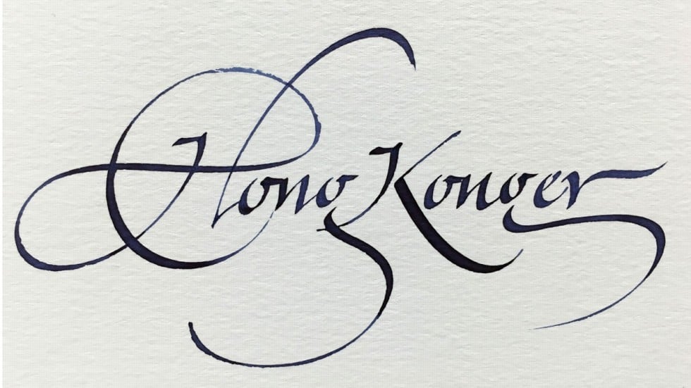 Heady days for hand lettering in Hong Kong and why it can