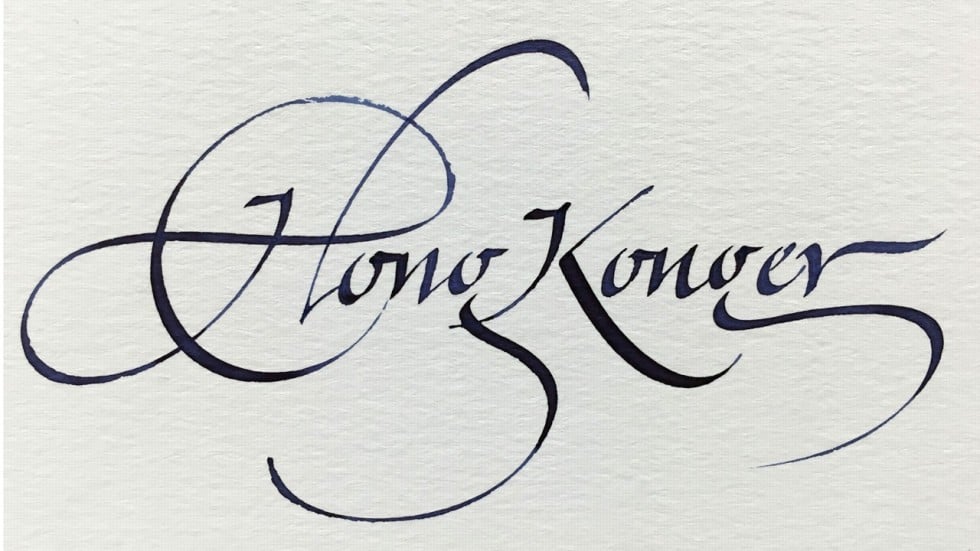 Heady days for hand lettering in Hong Kong and why it can 