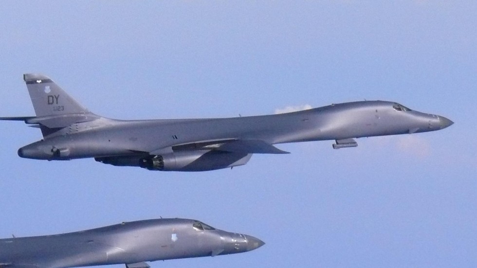 US Flies Two B-1B Bombers Over Korean Peninsula, Test-fires THAAD ...