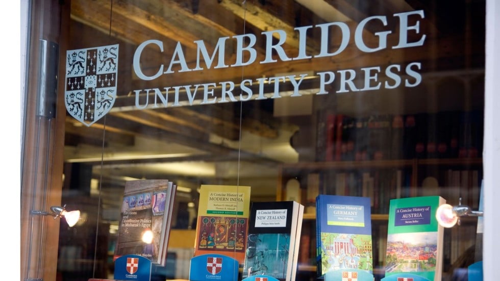 Second Academic Journal Published By Cambridge University Press Says ...