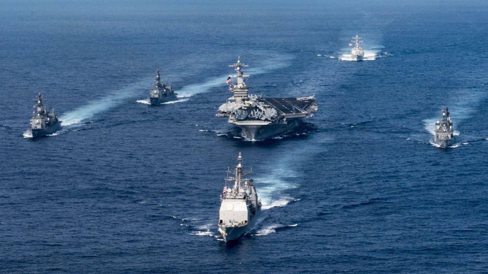 US navy plans major show of strength in South China Sea as warning to ...
