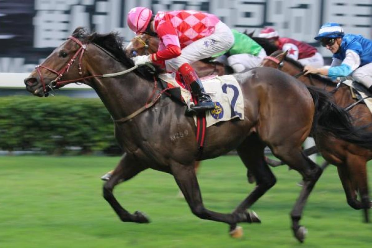 Up-and-comer Time After Time is expected to swim when thrown in the deep end this weekend. Photo: Kenneth Chan