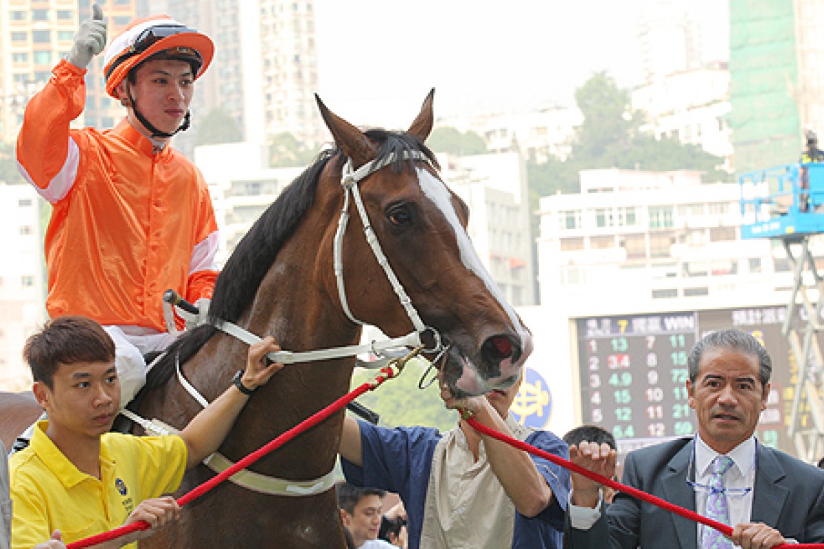 Tony Cruz has the luxury of training Blazing Speed and the gelding made a winning debut for the new yard. Photo: Kenneth Chan