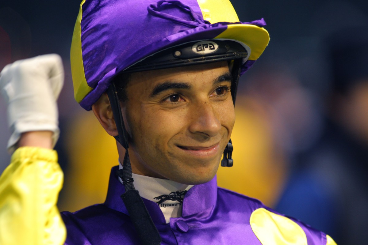 Hong Kong-bound Joao Moreira will ride at tomorrow's meeting in Hohhot. Photo: Kenneth Chan