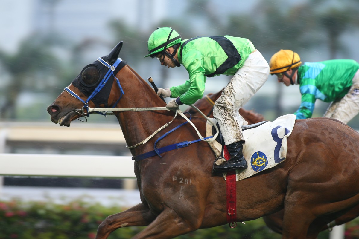 Matthew Chadwick was first successful aboard Jaeger Bomb, the first leg of his double. Photo: Kenneth Chan