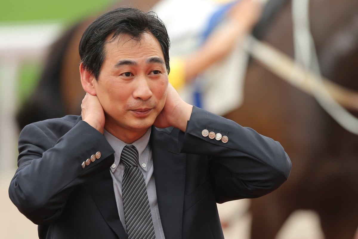 Trainer Michael Chang has had a volatile season, from American Grade One success to struggling for local wins. Photo: Kenneth Chan
