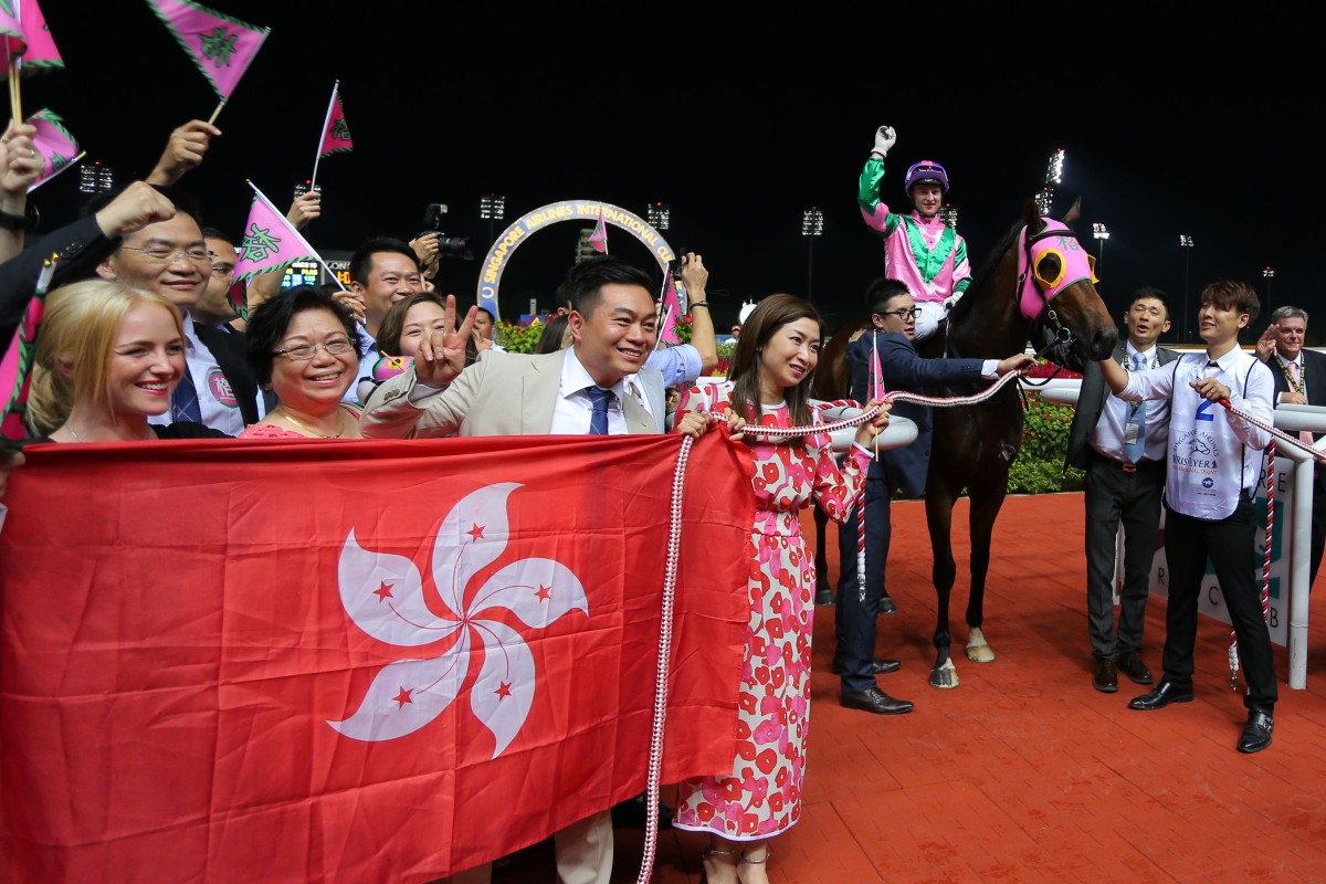 It may have been all smiles after Aerovelocity won the KrisFlyer Sprint, but there are possible consequences to Hong Kong's dominance. Photo: Kenneth Chan