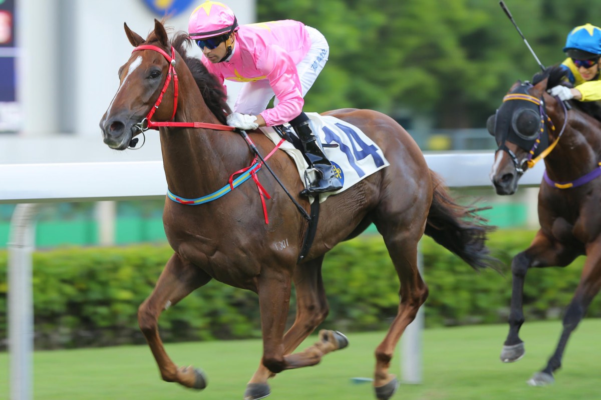 Sun Jewellery strides home effortlessly to make it two from two. Photos: Kenneth Chan