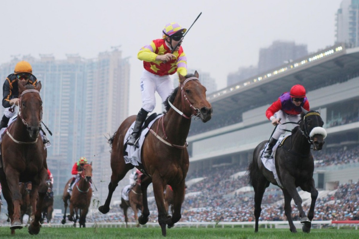 Who will join Designs On Rome as a winner of the Hong Kong Derby? Photo: Kenneth Chan
