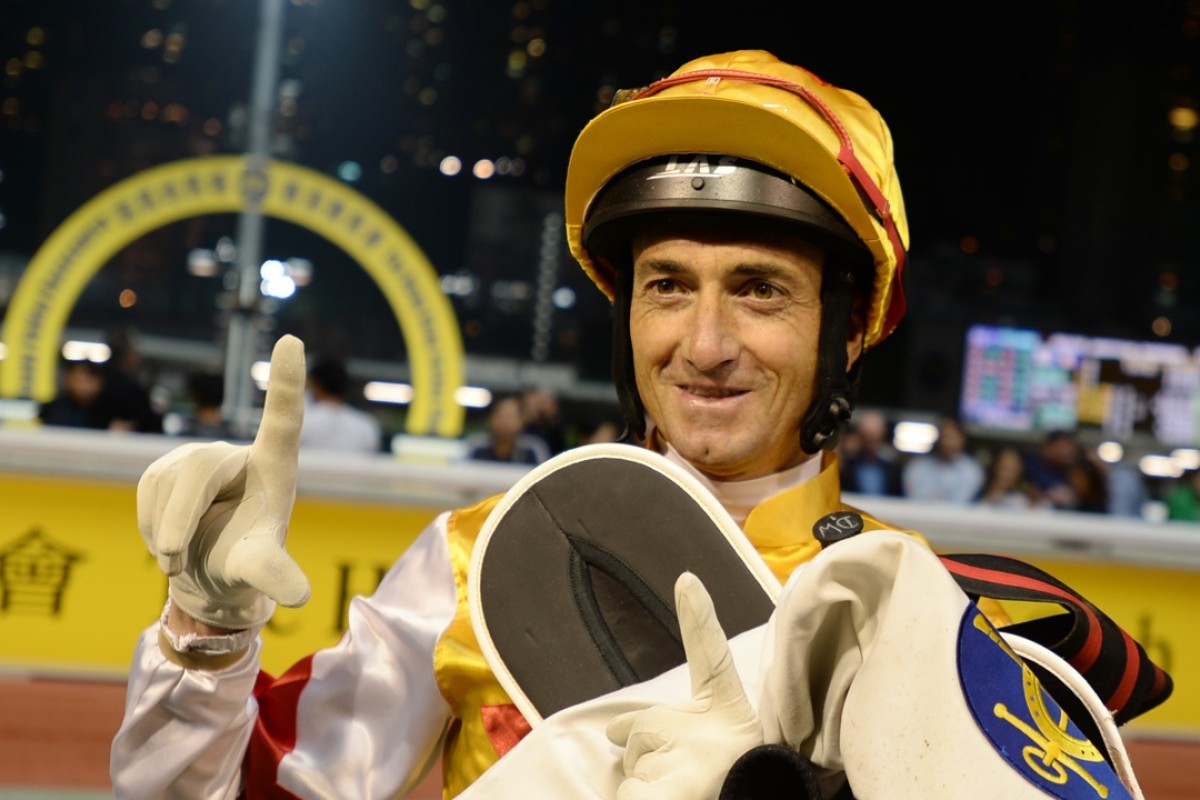 Douglas Whyte can dominate Wednesday night’s Triple Trio at Happy Valley. Photo: Kenneth Chan