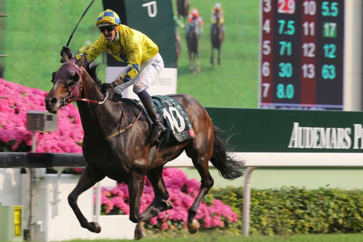 Werther ridden by Hugh Bowman won the Audemars Piguet QEII Cupat Sha Tin in April. Photo: Kenneth Chan